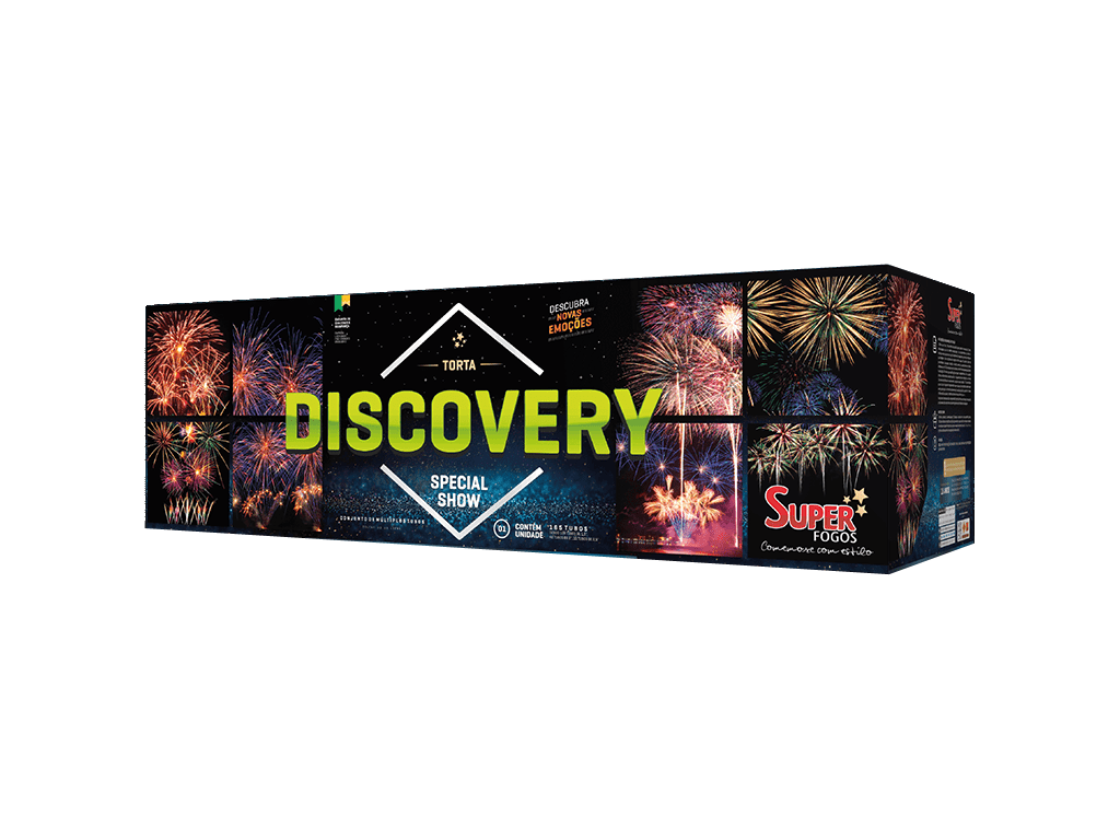 Torta Discovery – 167 Tubos