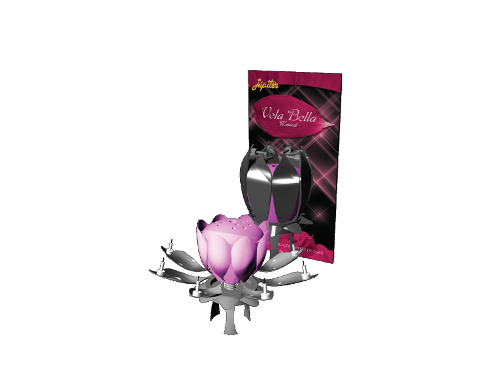 Velabella Prateada Rosa (Musical)
