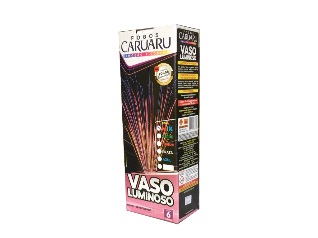 Foguete Vaso Luminoso – Baixo Ruído