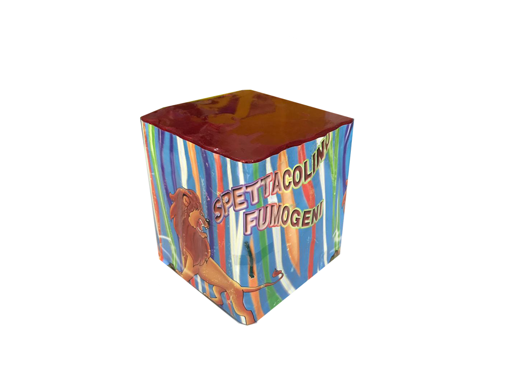 Torta de Fumaça Colorida 25 Tubos – 20 mm – Revelação