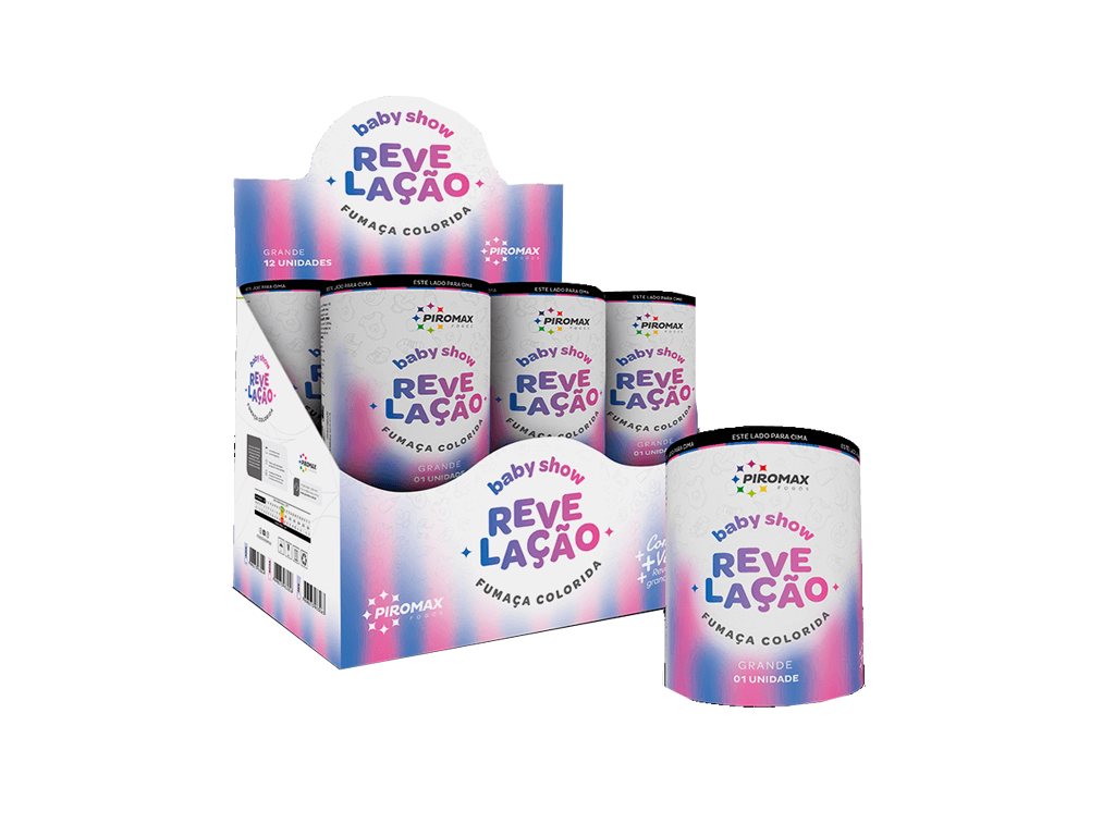 Fumaça Colorida Lata Grande – Revelação