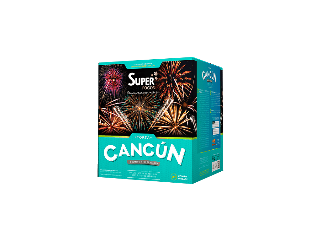 Torta Cancún 37 mm – 25 Tubos