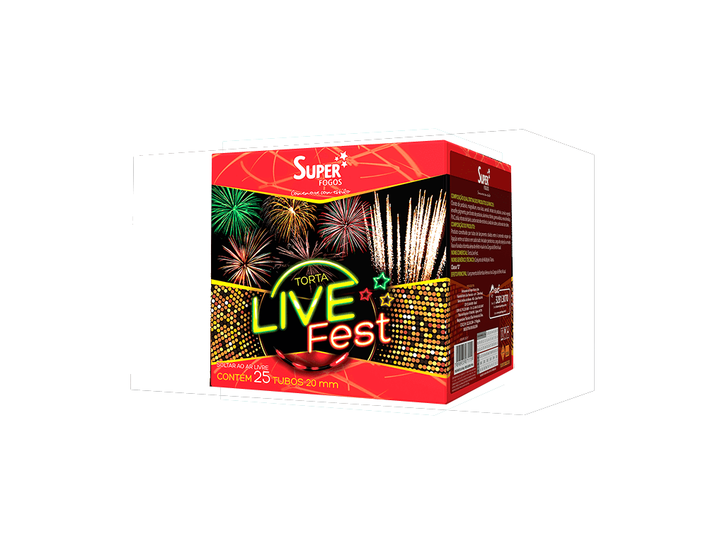 Torta Live Fest – 25 Tubos – Revelação